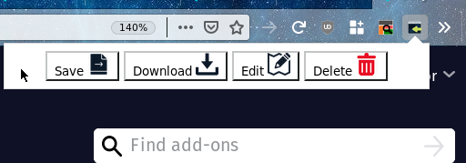1 Default interface with no sessions. 
