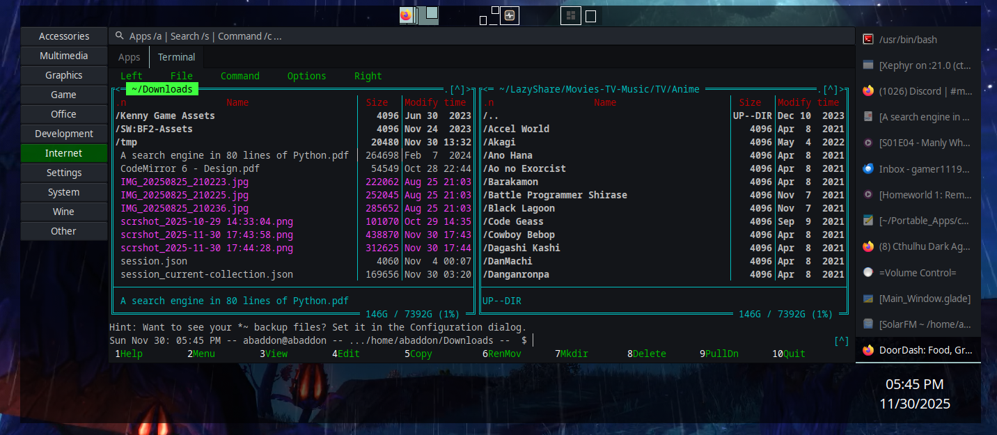 2 UTop terminal tab. 